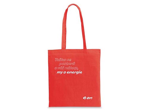 Bavlněná taška červená